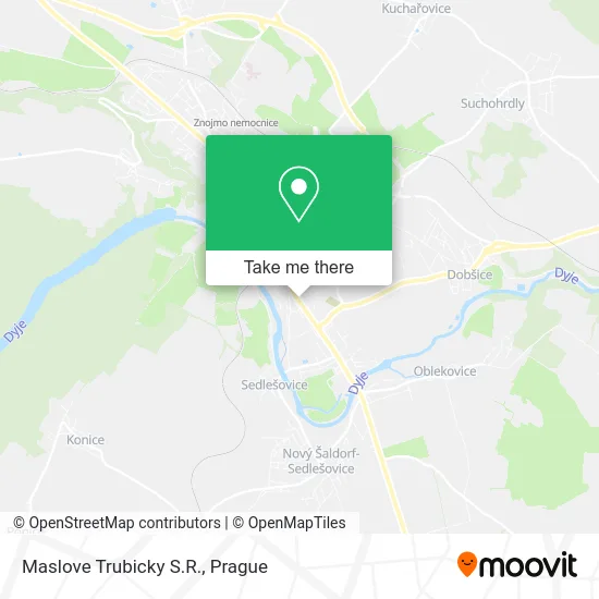 Карта Maslove Trubicky S.R.