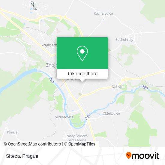 Карта Siteza