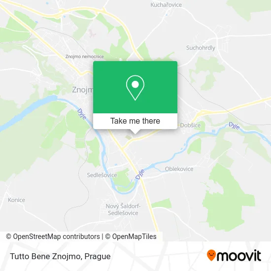 Карта Tutto Bene Znojmo