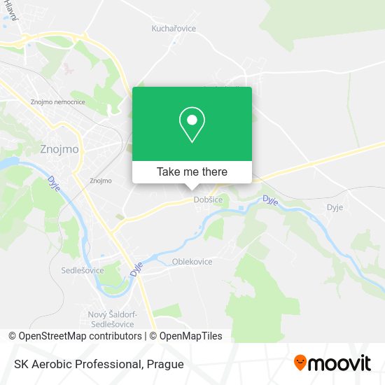SK Aerobic Professional map