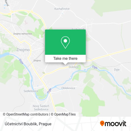 Účetnictví Boublík map