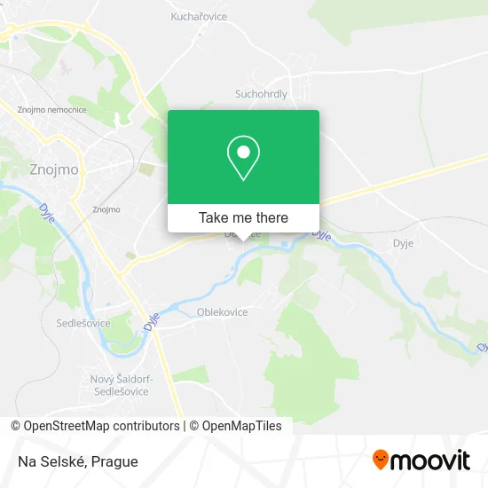 Карта Na Selské