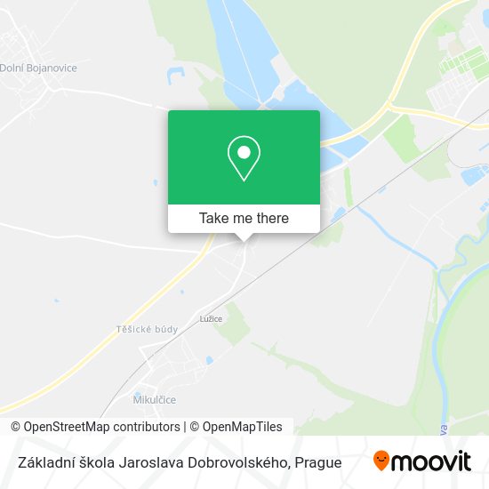 Základní škola Jaroslava Dobrovolského map