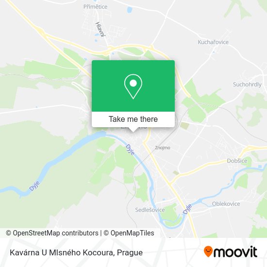 Kavárna U Mlsného Kocoura map