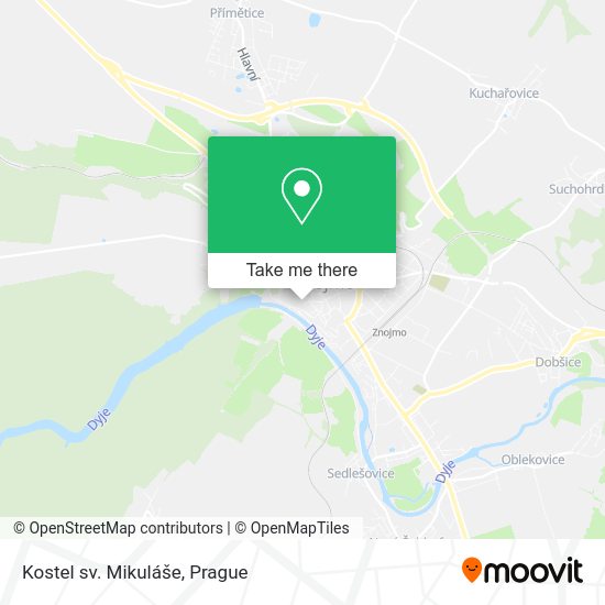 Kostel sv. Mikuláše map