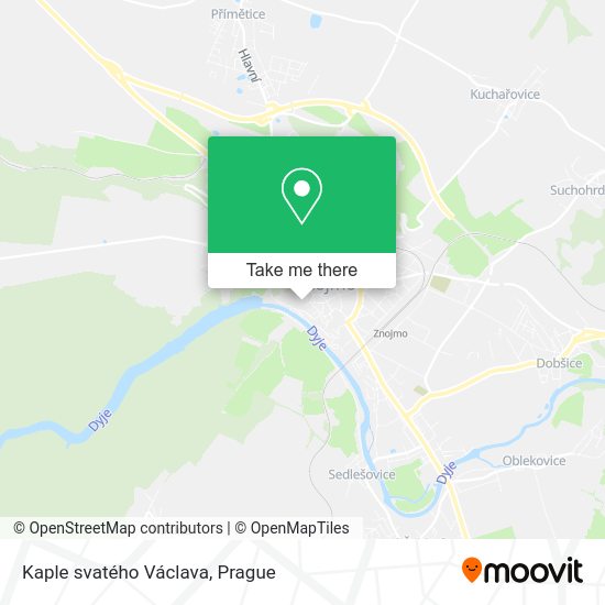 Kaple svatého Václava map