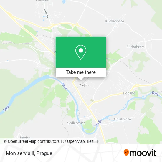 Карта Mon servis II