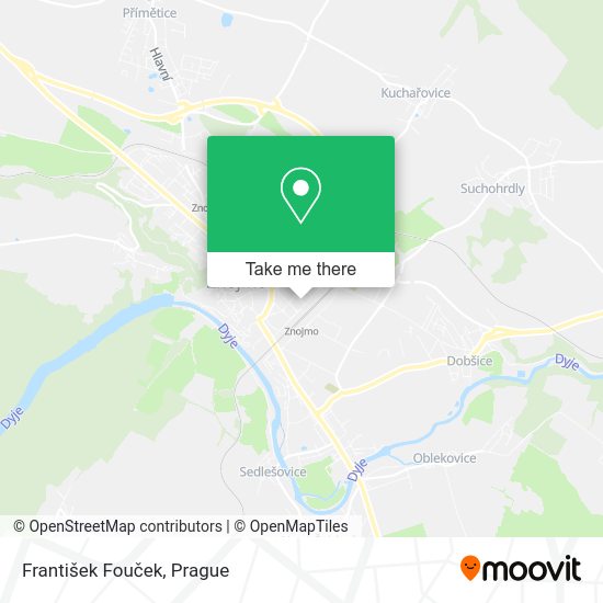 František Fouček map