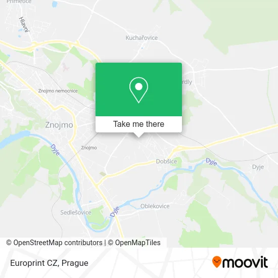 Карта Europrint CZ