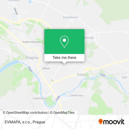 EVMAPA, s.r.o. map