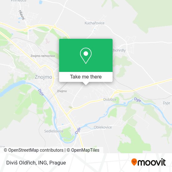 Карта Diviš Oldřich, ING