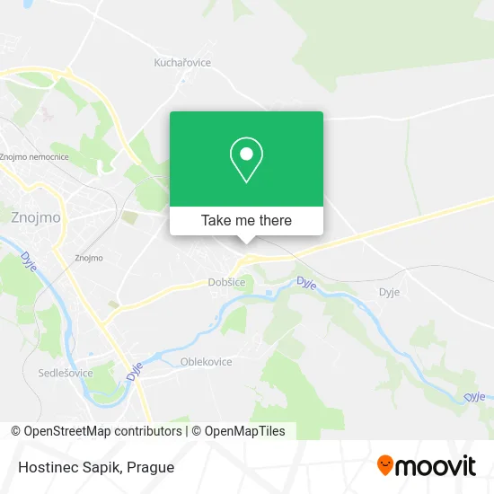 Карта Hostinec Sapik