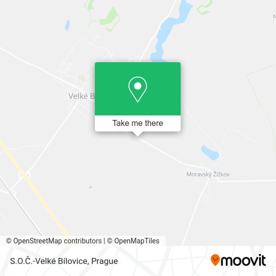 S.O.Č.-Velké Bílovice map