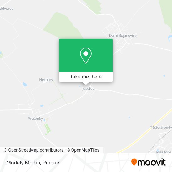 Карта Modely Modra