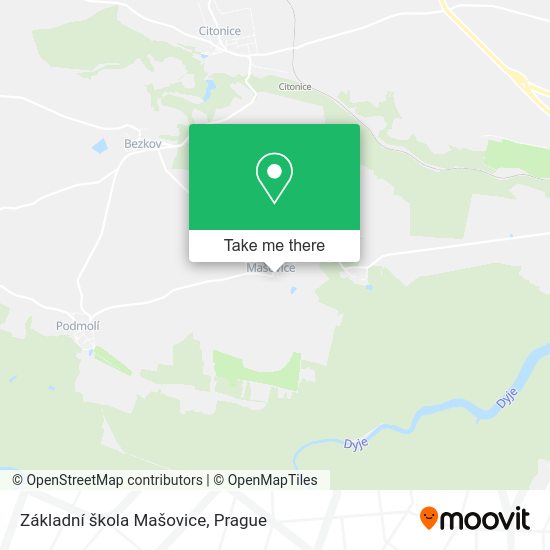 Základní škola Mašovice map