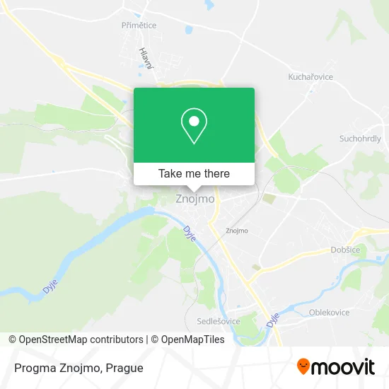 Карта Progma Znojmo