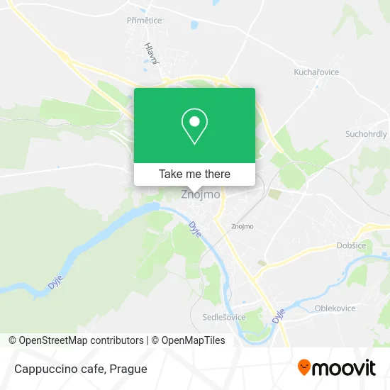 Карта Cappuccino cafe