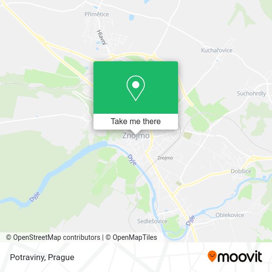 Карта Potraviny