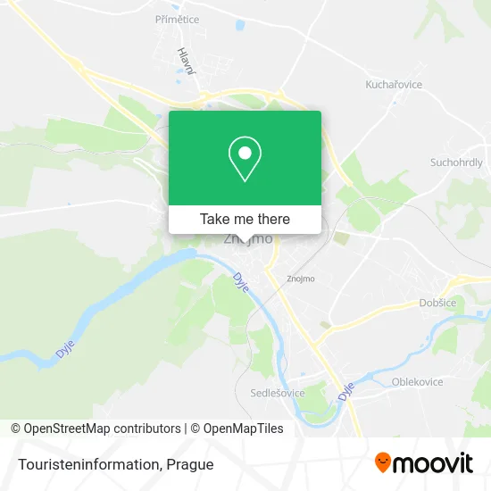 Карта Touristeninformation