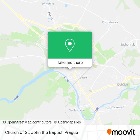 Church of St. John the Baptist map