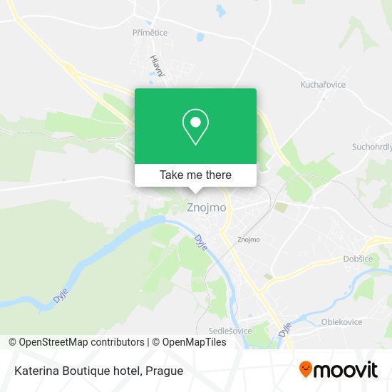 Katerina Boutique hotel map