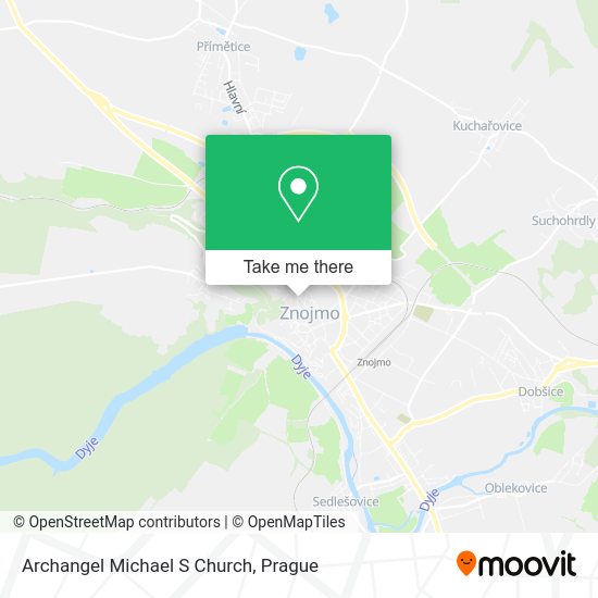 Archangel Michael S Church map