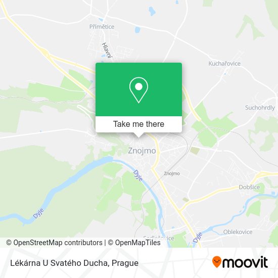 Lékárna U Svatého Ducha map
