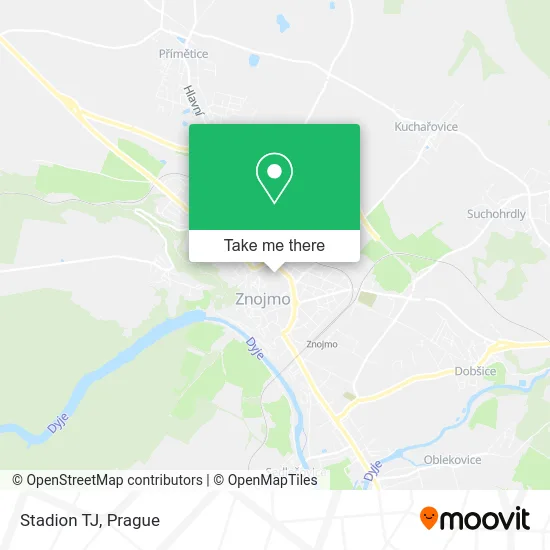 Карта Stadion TJ