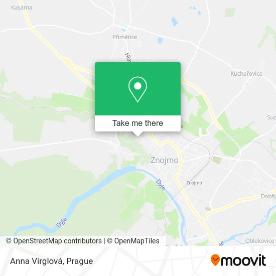 Anna Virglová map