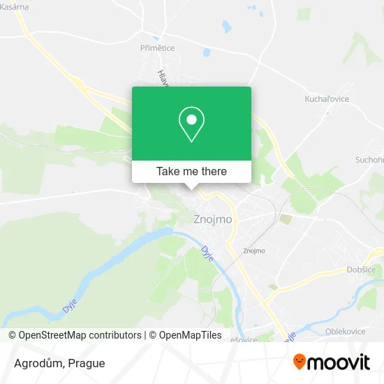 Карта Agrodům