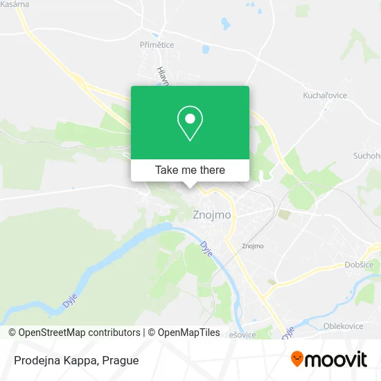 Карта Prodejna Kappa