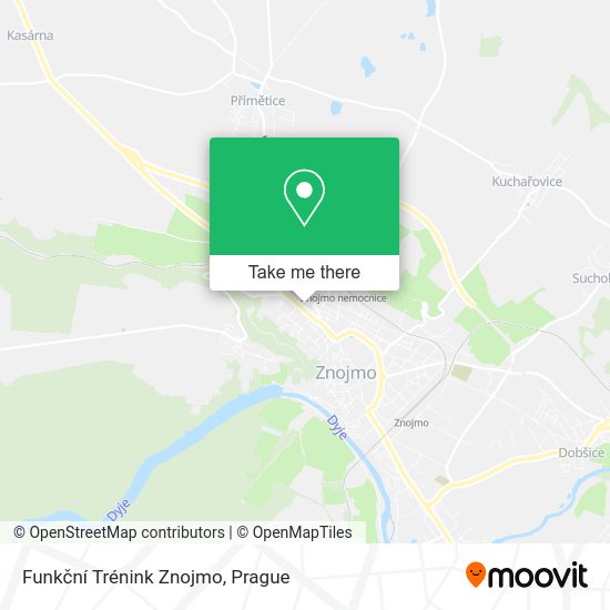 Funkční Trénink Znojmo map