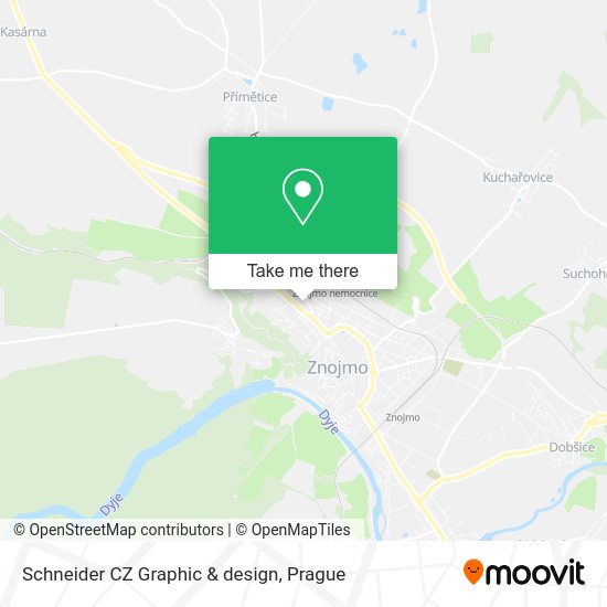 Schneider CZ Graphic & design map