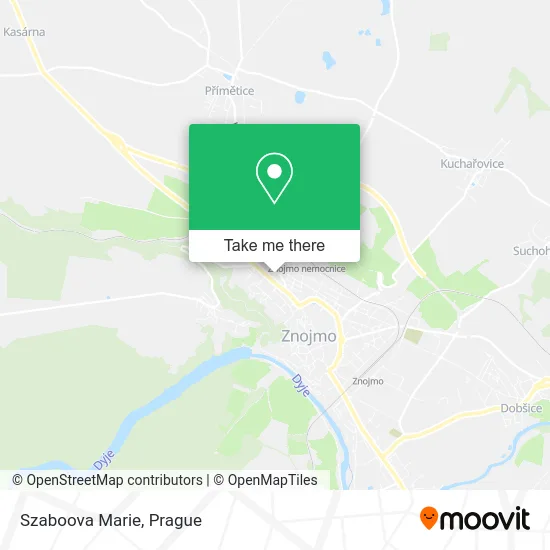 Карта Szaboova Marie