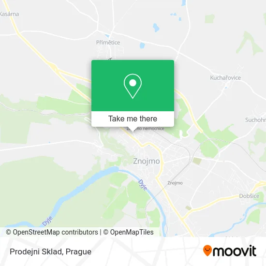 Карта Prodejni Sklad