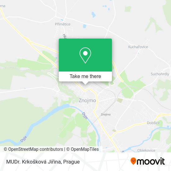MUDr. Krkošková Jiřina map