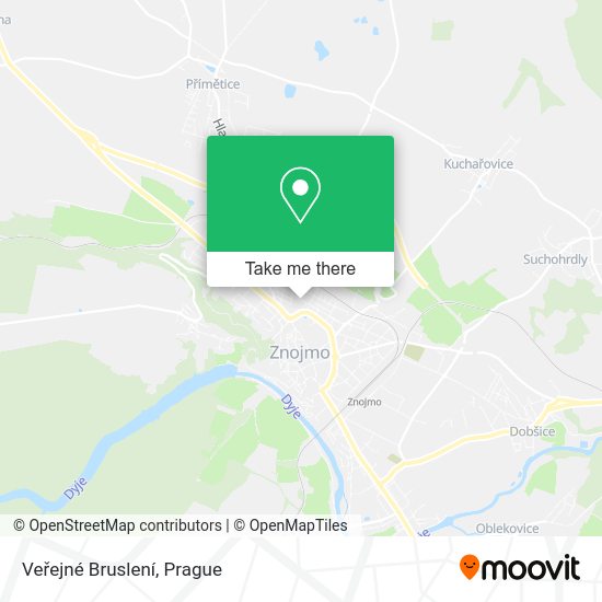 Veřejné Bruslení map