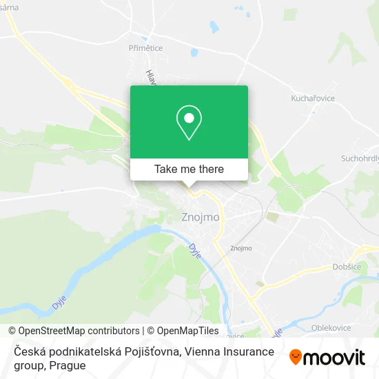 Карта Česká podnikatelská Pojišťovna, Vienna Insurance group