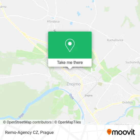 Карта Remo-Agency CZ