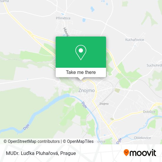 MUDr. Luďka Pluhařová map