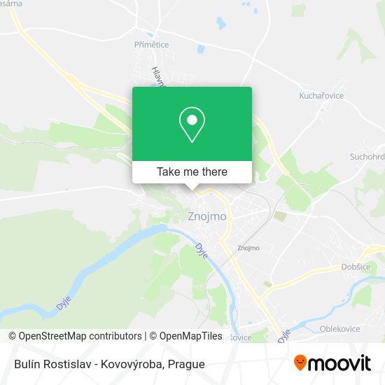 Bulín Rostislav - Kovovýroba map