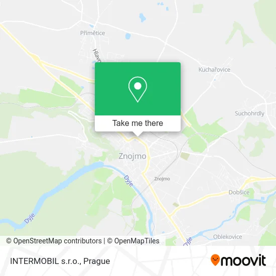 Карта INTERMOBIL s.r.o.