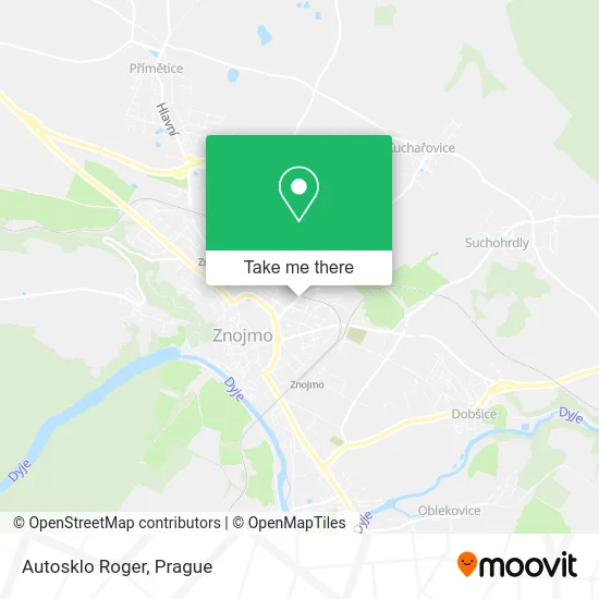 Карта Autosklo Roger