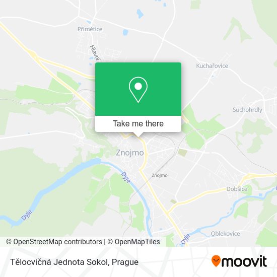 Tělocvičná Jednota Sokol map