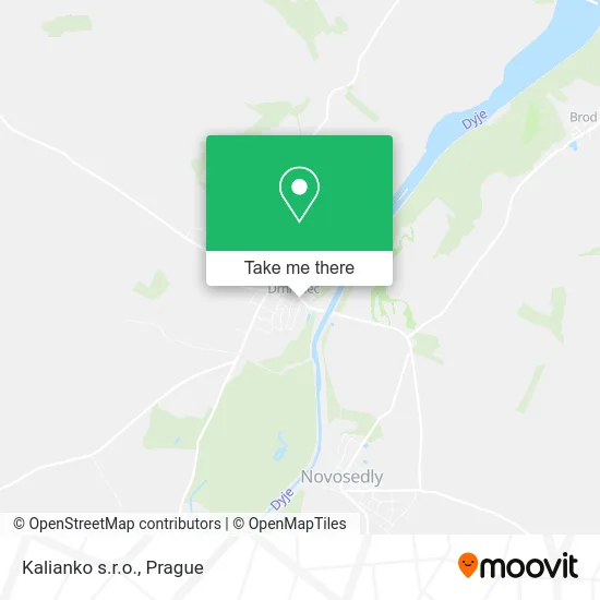 Карта Kalianko s.r.o.