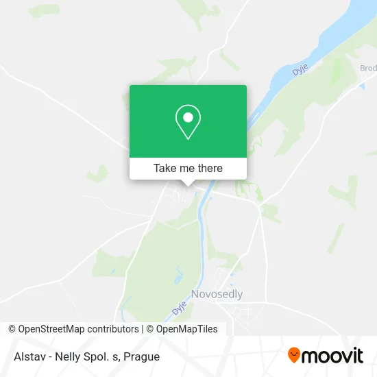 Карта Alstav - Nelly Spol. s