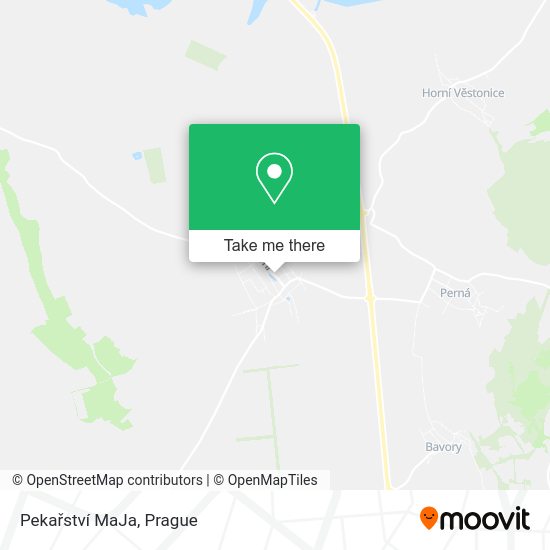Pekařství MaJa map