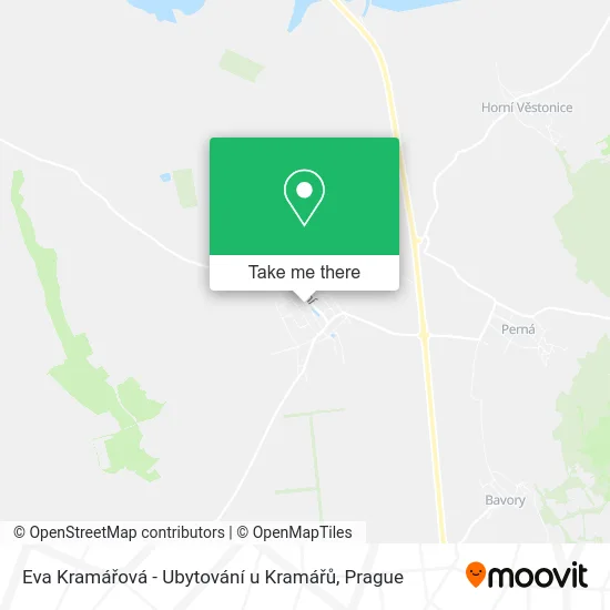 Eva Kramářová - Ubytování u Kramářů map