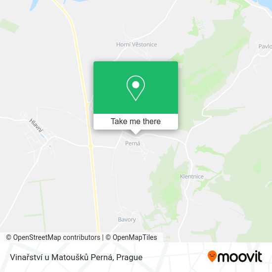 Vinařství u Matoušků Perná map