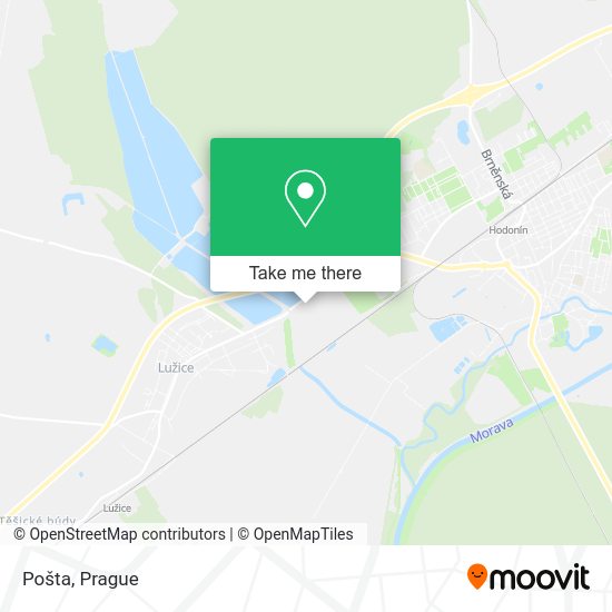 Карта Pošta